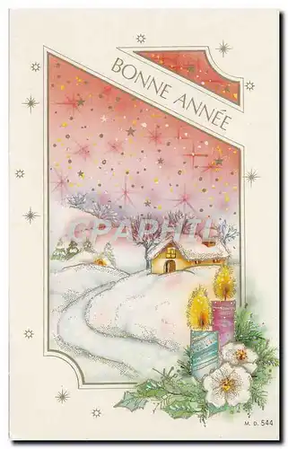 Cartes postales Fantaisie Bonne annee