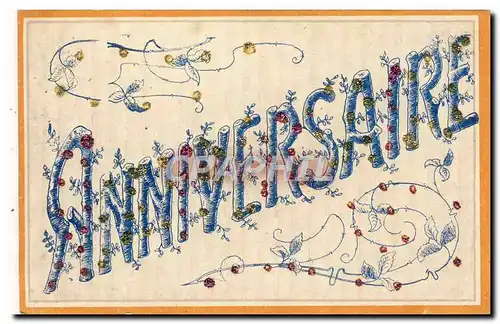 Cartes postales Fantaisie Anniversaire