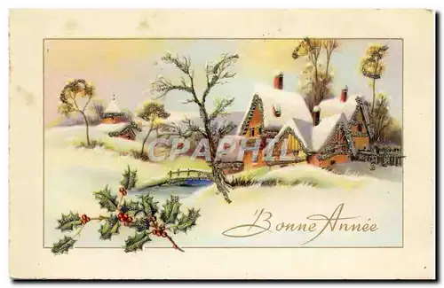 Cartes postales Fantaisie Bonne annee