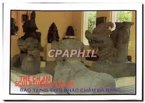 Moderne Karte The Cham Sculpture Museum Bao Tang Dieu Khac Cham da Nang Vietnam