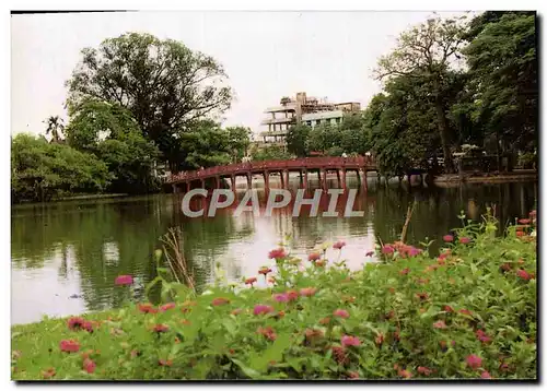 Cartes postales moderne The Huc bridge