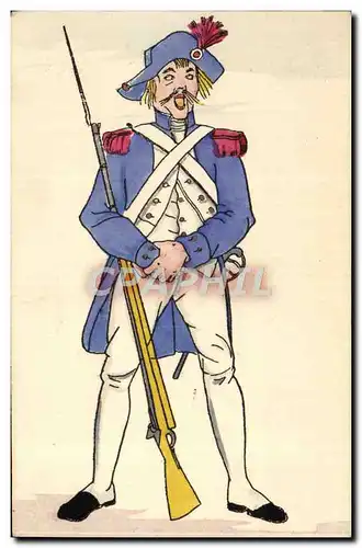 Ansichtskarte AK Histoire Du Costume Francais Revolution 1792