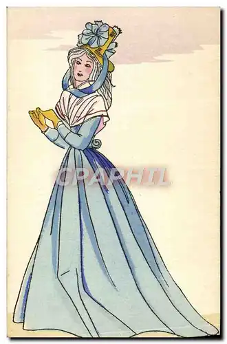 Cartes postales Histoire Du Costume Francais Revolution 1793
