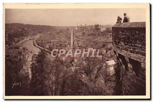 Cartes postales Dinan Bretagne Panorama Sur la Rance