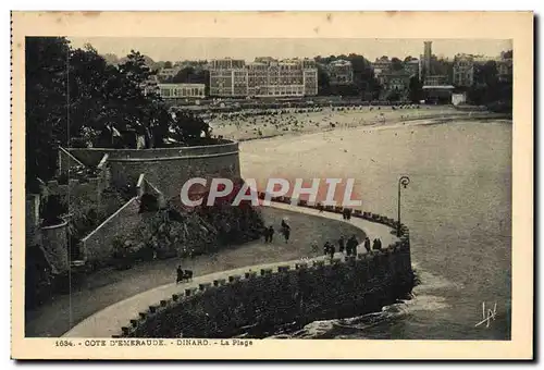 Cartes postales Dinard La plage