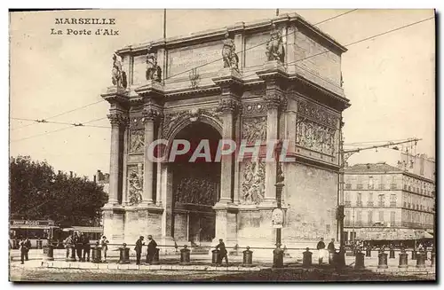 Cartes postales Marseille La Porte d&#39Aix