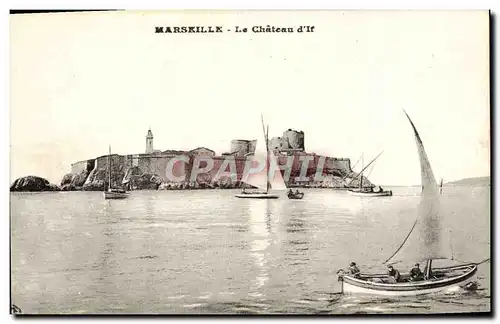 Cartes postales Marseille Le Chatau d&#39lf Bateau