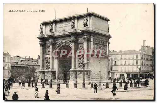 Cartes postales Marseille Porte d&#39Aix