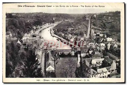 Cartes postales Dinan Vue Generale