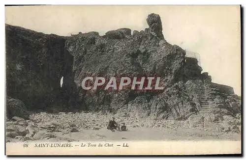 Cartes postales Saint Lunaire Le Trou du Chat