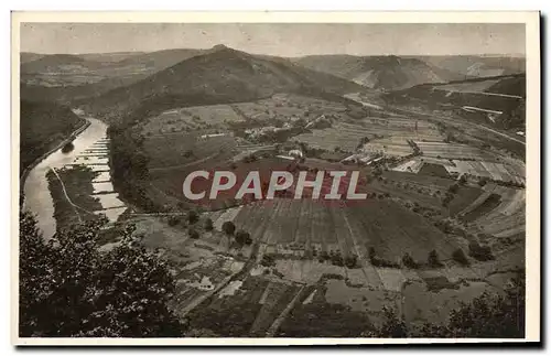 Cartes postales Das Saartal Vom Hoeckerberg Gesehen