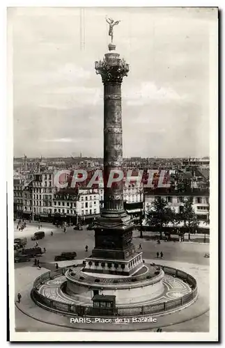 Cartes postales Paris Place de la Bastille