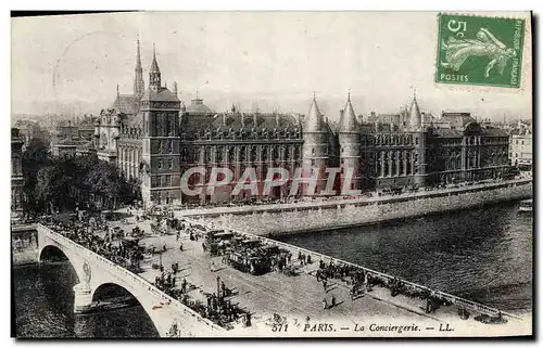 Cartes postales Paris la Conciergerie