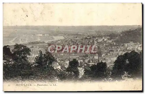 Cartes postales Honfleur Panorama