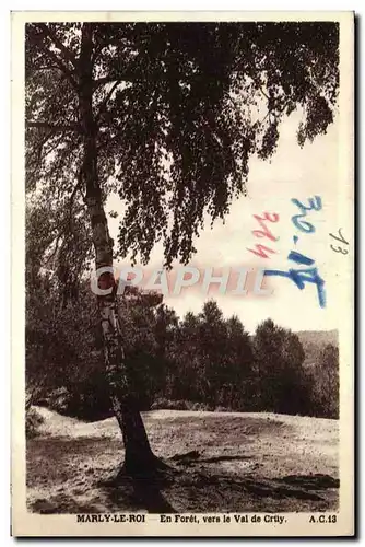 Cartes postales Marly Le Roi En Foret Vers le Val de Cruy