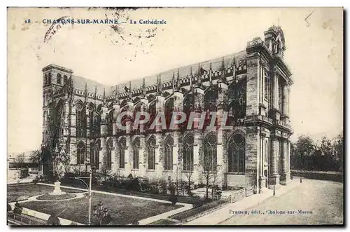 Cartes postales Chalons Sur Marne La Cathedrale