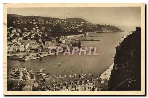 Cartes postales Nice Entree du Port et Mont Boron