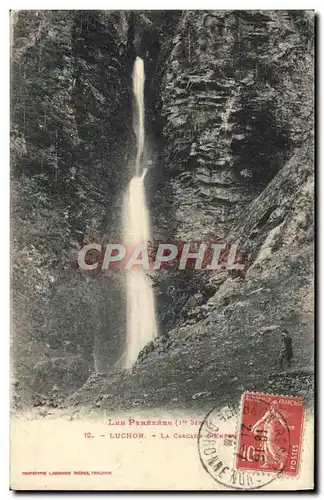 Cartes postales Luchon La Cascade