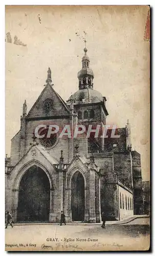 Ansichtskarte AK Gray Eglise Notre Dame