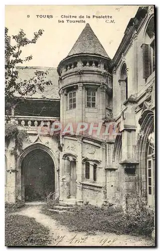 Ansichtskarte AK Tours Cloitre de la Psalette La Tourelle