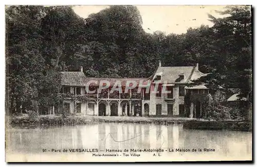 Cartes postales Parc de Versailles Hameau de Marie Antoinette La Maison de la Reine