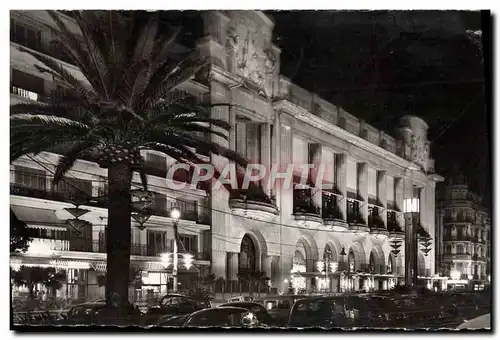 Cartes postales moderne Nice Promenade des Anglais la Nuit