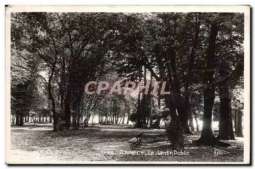 Cartes postales Annecy Le jardin Public