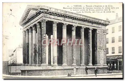 Cartes postales Vienne Temple d&#39auguste et de Livie