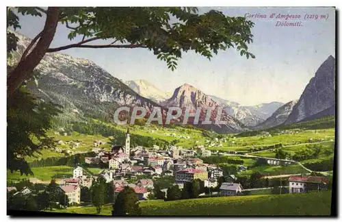 Cartes postales Cortina d Amperno Dolomiti