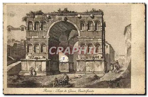 Cartes postales Roma Arco di Giano Quadrifronte