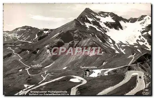 Cartes postales moderne Grossglockner Hochalpenstrasse Auffahrt zur Edelweisspitze
