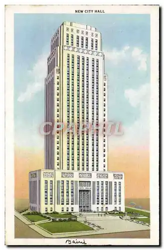 Cartes postales New City Hall Skyline from penn Valley Park