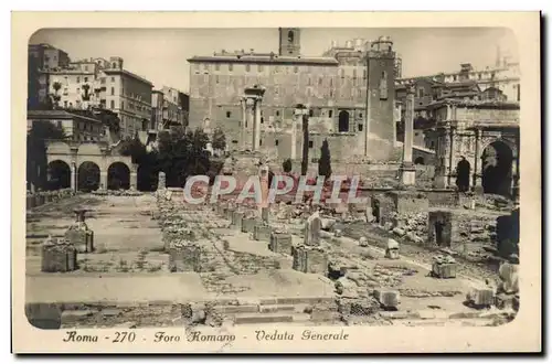 Cartes postales Roma Foro Romano Veduta Generale