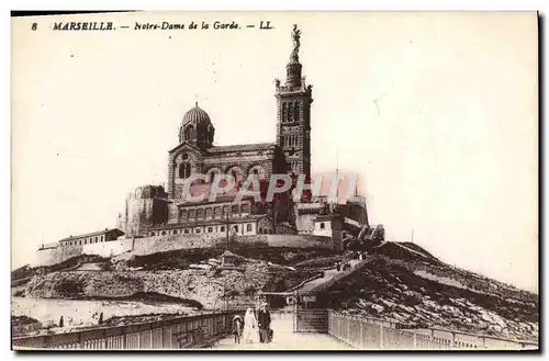 Cartes postales Marseille Notre Dame de la Garde