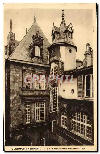 Ansichtskarte AK Clermont Ferrand La Maison Des Architectes