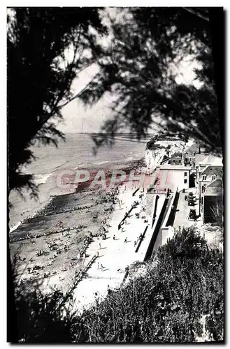 Moderne Karte Onival La Plage vue des Falaises