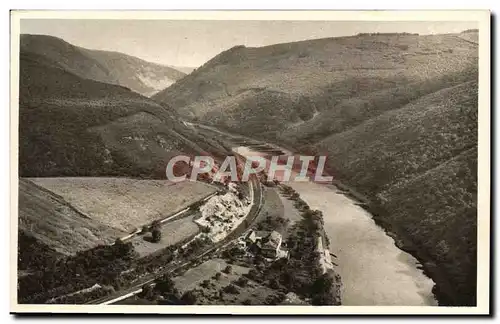 Cartes postales Blick von der Michelskapelte auf Saarhausen