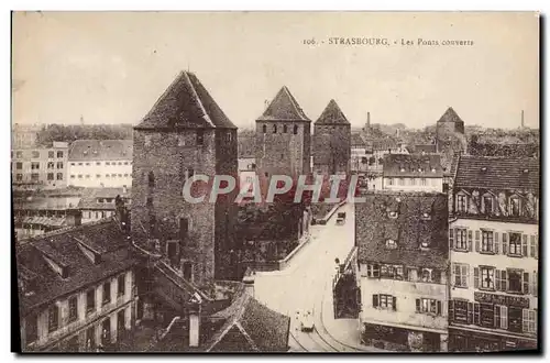 Cartes postales Strasbourg Les Ponts Couverts