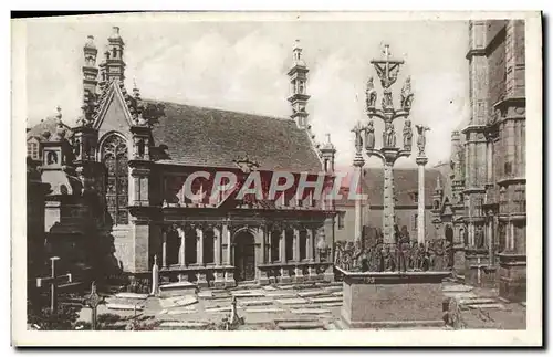 Cartes postales Saint Thegonnec Le Calvaire Et L'Ossuaire