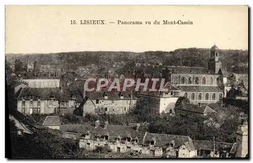 Ansichtskarte AK Lisieux Panorama vu du Mont Cassin