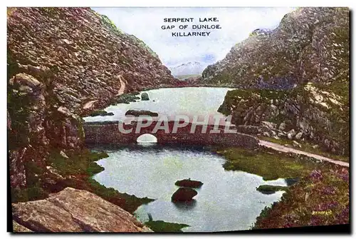 Ansichtskarte AK Serpent Lake Gap of Dunloe Killarney