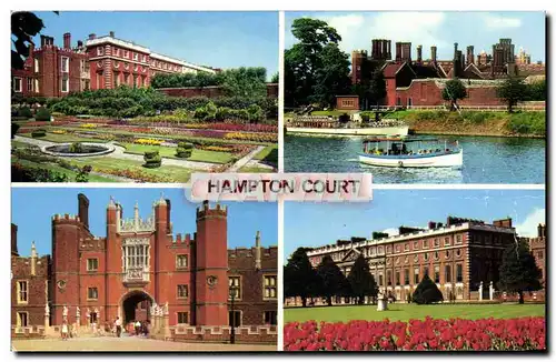 Cartes postales moderne Hampton Court the king's privy Garden The great gatehosue