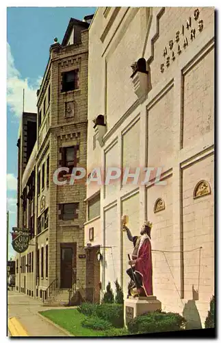 Cartes postales moderne The Statue of Gambrinus The Legendary Flemish King