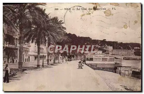 Cartes postales Nice Le Quai des Etats Unis