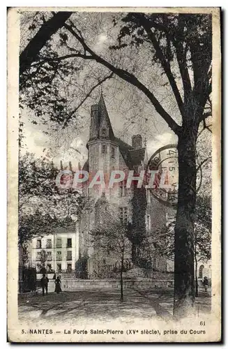 Cartes postales Nantes La Porte Saint Pierre