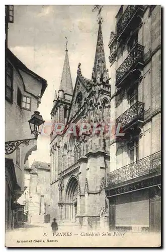 Cartes postales Vannes Catbedrale Saint Pierre