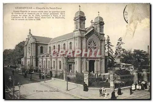 Cartes postales Charleville Chapelle du Sacre Coeur