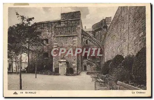 Cartes postales Saint Malo Le Chateau