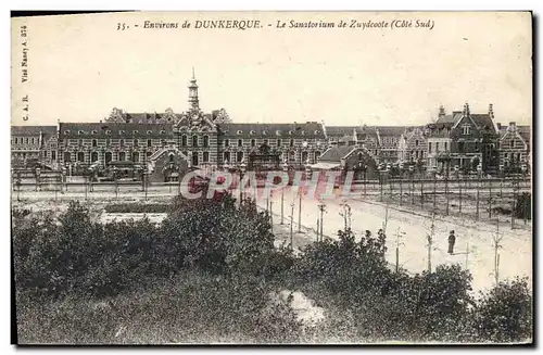 Ansichtskarte AK Environs de Dunkerque Le Sanatorium de Zuydcoote