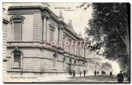 Ansichtskarte AK Montpellier Le Musee